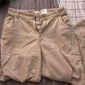 Cream Khaki Pants